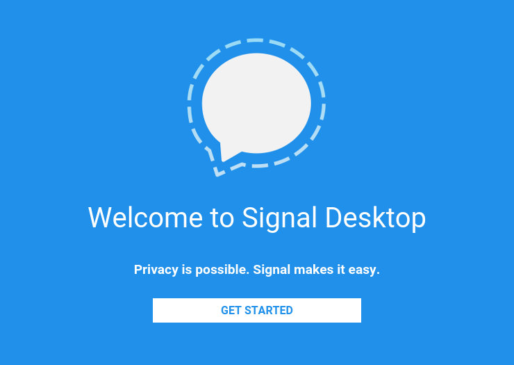 Signal App Interface showing Encrypted Video Calls and Privacy Settings